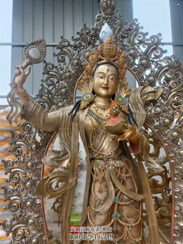 彩绘密宗佛像厂,鎏金效果,大型密宗佛像加工 彩绘密宗佛像厂,鎏金效果,大型密宗佛像加工